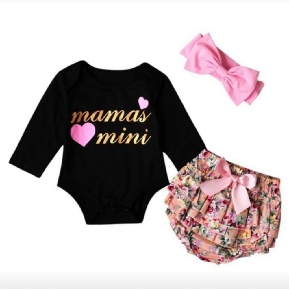 INFANT GIRL 3 PIECE SET “Mamas Mini”
